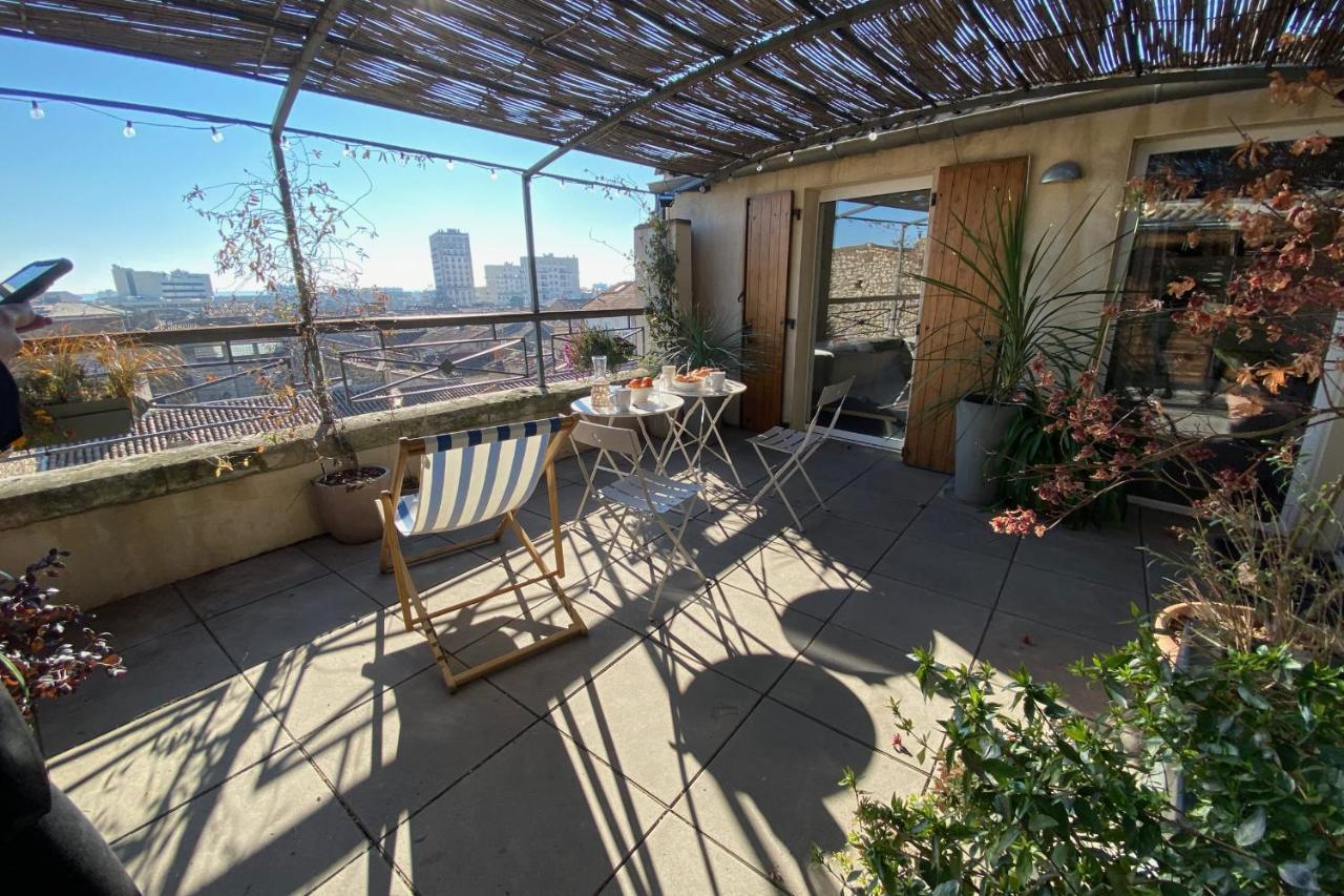 The Sunny - P2 With Terrace - City Centre Nimes Exterior photo